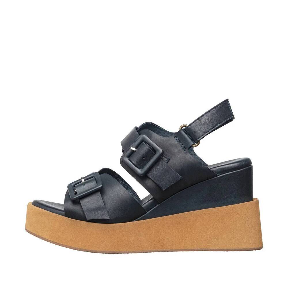 NEW ANTELOPE women's georgia sandal in navy